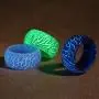 Nanafast Glow Resin Ring Christmas Luminous Ring Toy Gift for Kids Men Women Size 6-11 Nanafast Glow Resin Ring Christmas Luminous Ring Toy Gift for Kids Men Women Size 6-11
