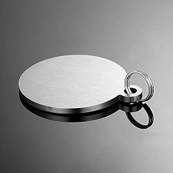 Kisseason The Love Between a Aunt and Niece is Forever Dog Tag Keychain Jewelry Pendant Necklace