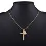 Artio Necklace Jewelry with Cross and Buddha for Women and Men (NKP-639)