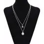 Yalice Layered Starfish Necklace Chain Boho Shell Necklaces Jewelry for Women and Girls