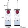 Demon Slayer Anime Cosplay Earrings,Demon Acrylic Earrings, Statement Acrylic Drop Earrings For Cosplay Party Women Gifts