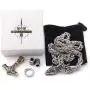 Gungneer Thors Hammer Pendant Mixed Gold Color Viking Mjolnir Necklace for Men with Wolf Head, 316L Stainless Steel Bonus 2 Rune Beads Gungneer Thors Hammer Pendant Mixed Gold Color Viking Mjolnir Necklace for Men with Wolf Head, 316L Stainless Steel Bonus 2 Rune Beads