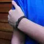 epiphaneia Vintage Style Cross Christian Leather Adjustable Bracelet - Men & Women. Mens bracelets & jewelry. Gift for Dad for Christmas, gifts for religious faith, Christians.