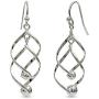 LeCalla Sterling Silver Jewelry Classic Linear Drop Earring for Women Girl