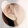 Liaya Hypoallergenic Stud Earrings - Opal Earrings Star/Leaf/Unicorn Cute Earrings Gifts for Women Girls and Kids,14K Gold Plated Sterling Silver Post Jewelry for Sensitive Ears