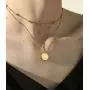Deerllia Womens Gold Dainty Initial Necklace 18K Gold Plated Coin Pendant Name Layered Jewelry Deerllia Womens Gold Dainty Initial Necklace 18K Gold Plated Coin Pendant Name Layered Jewelry