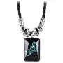 NC Necklaces for Women Men, 12 Constellations Best Friend Necklace Bracelets Sets Teen Girls Alloy Pendant Leather Braided Rope Jewelry