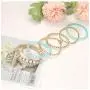 ORAZIO Bohemian Stackable Beaded Bracelets for Women Multilayer Stretch Strand Charm Bracelet Set ORAZIO Bohemian Stackable Beaded Bracelets for Women Multilayer Stretch Strand Charm Bracelet Set
