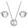EleQueen 925 Sterling Silver 0.7 Carat Solitaire CZ Dot Pendants Necklace Stud Earrings Jewelry Sets EleQueen 925 Sterling Silver 0.7 Carat Solitaire CZ Dot Pendants Necklace Stud Earrings Jewelry Sets