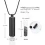 Cremation Jewelry Cylinder Urn Ashes Neckalce for Women Men Glass Memorial Locket Keepsake Pendant Ash Holder Cremation Jewelry Cylinder Urn Ashes Neckalce for Women Men Glass Memorial Locket Keepsake Pendant Ash Holder