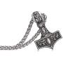 Thors Hammer Necklace Norse Viking Thors Hammer Amulet Pendant Necklace Talisman Jewelry