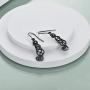 Sterling Silver Horse/Cat Earrings Irish Celtic Knot Cat/Horse Dangle Drop Earrings Good Luck Cat/Horse Jewelry Gifts For Women