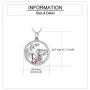 Turtle Deer Necklaces 925 Sterling Silver Elephant/Deer/Turtle/Fox/Hedgehog Mother Gifts for Women Turtle Deer Necklaces 925 Sterling Silver Elephant/Deer/Turtle/Fox/Hedgehog Mother Gifts for Women