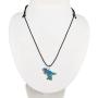 Fun Jewels Handmade T-Rex Dinosaur Pendant Color Change Mood Necklace For Boys Girls Animal Jewelry