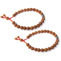 Wonder Care - HealingNatural Gemstone Yoga Meditation 8mm Beads Chakra Bracelet Reiki Healing Balancing Round Beads Unisex Stretch Bracelet-pack of 2