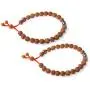 Wonder Care - HealingNatural Gemstone Yoga Meditation 8mm Beads Chakra Bracelet Reiki Healing Balancing Round Beads Unisex Stretch Bracelet-pack of 2