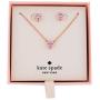 Kate Spade Romantic Rocks Pendant Stud Boxed Set in Light Pink