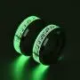 Fashion Titanium Stainless Steel Luminous Rings Glow in The Dark Pianos Five-Line Music Note Rings Wedding Promise Jewelry Gift for Men Women Rings Fashion Titanium Stainless Steel Luminous Rings Glow in The Dark Pianos Five-Line Music Note Rings Wedding Promise Jewelry Gift for Men Women Rings