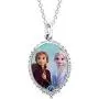 Disney Frozen 2 Fine Silver Plated Pendant Necklace, 16 + 2'' Extender Disney Frozen 2 Fine Silver Plated Pendant Necklace, 16 + 2'' Extender