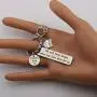 BAUNA Realtor Gifts Real Estate Agent Closing Gifts We Will Never Forget What You Have Done for Us Realtor House Keychain Realtor Real Estate Broker Thank You Gift