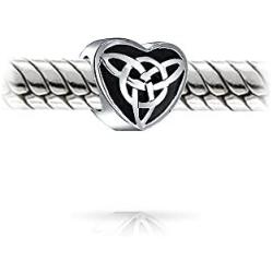 Celtic Love Knot Infinity Dangle Bead Charm For Women Teen .925 Sterling Silver For European Bracelet For Women