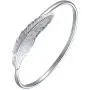 SA SILVERAGE 925 Sterling Silver Feather Bracelet Bangles For Women Vintage Style Adjustable Cuff Jewelry SA SILVERAGE 925 Sterling Silver Feather Bracelet Bangles For Women Vintage Style Adjustable Cuff Jewelry