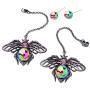 NORTHSTAR PEARLS AND JEWELRY: Black Color Bee Colorful Earrings for Adults, Long Drop Hang Dangle Earrings, Fashion Jewelry. Insects, Bugs Jewelry.