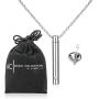 Cremation Jewelry for Ashes Urn Necklaces for Ash for Women or Men Keepsake with Long Sturdy Adjustable Chain for Pet or Human Ash