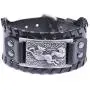 fishhook Celtic Knot Fox Smart Symbol Bangle Talisman Amulet Leather Bracelet fishhook Celtic Knot Fox Smart Symbol Bangle Talisman Amulet Leather Bracelet