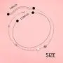YinShan Dainty S925 Sterling Silver Jewelry Adjustable Choker Necklace Chain and Bracelet YinShan Dainty S925 Sterling Silver Jewelry Adjustable Choker Necklace Chain and Bracelet
