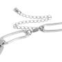 Paperclip Link Chain Necklace 14K Gold Plated Dainty Long Chain Necklace for Women Girls