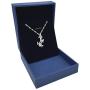 Pearl of Dream Dancing Dolphins Sterling Silver Pendant Necklace