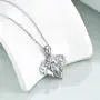MONGAS Elephant Necklaces 925 Sterling Silver Origami Elephant Head Jewelry for Men Women MONGAS Elephant Necklaces 925 Sterling Silver Origami Elephant Head Jewelry for Men Women