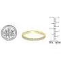 Dazzlingrock Collection 0.70 Carat (ctw) 14K Gold Round White Cubic Zirconia Ladies Eternity Stackable Wedding Band 3/4 CT Dazzlingrock Collection 0.70 Carat (ctw) 14K Gold Round White Cubic Zirconia Ladies Eternity Stackable Wedding Band 3/4 CT