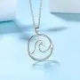 Womens Ocean Wave Necklace Earrings Set 925 Sterling Silver Sea Beach Jewelry Set Girls Boho Jewelry Sea Jewelry for Surfer Beach Lover Gift Womens Ocean Wave Necklace Earrings Set 925 Sterling Silver Sea Beach Jewelry Set Girls Boho Jewelry Sea Jewelry for Surfer Beach Lover Gift