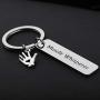 ENSIANTH Massage Therapist Gift Muscle Whisperer With Healing Hand Charm Keychain Gift For Massage Therapist,Massage Therapy School Student Gift
