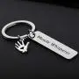 ENSIANTH Massage Therapist Gift Muscle Whisperer With Healing Hand Charm Keychain Gift For Massage Therapist,Massage Therapy School Student Gift