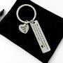 Hibetek Mentor Appreciation Gifts Jewelry Thank You Gift You Make a Difference Keychain for Volunteer Appreciation,Coach Mentor Gift,Employee Gift,Social Worker Gifts