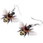 NEWEI Acrylic Flying Sweet Bumblebee Earrings Dangle Drop Fashion Jewelry For Women Girls Gift Charms