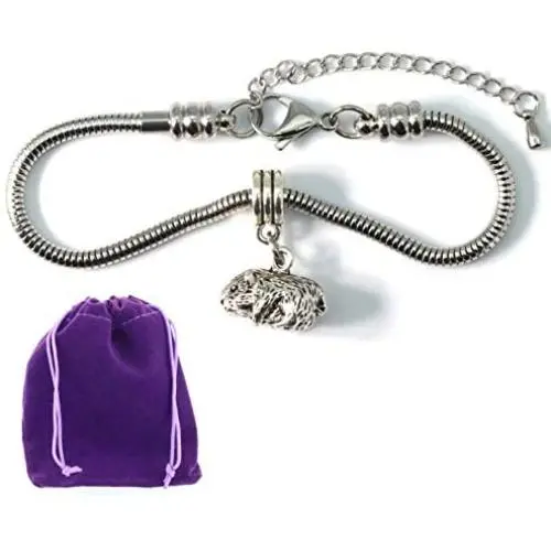 Hamster Bracelet | Jewelry Jewlry Guinea Pig Gerbil Accessories Stuff Gift for Men Women Stainless Steel Hamster Bracelet | Jewelry Jewlry Guinea Pig Gerbil Accessories Stuff Gift for Men Women Stainless Steel