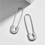 Extra Large Safety Pin Earrings for Women Girls Punk Accessories Piercing Earrings