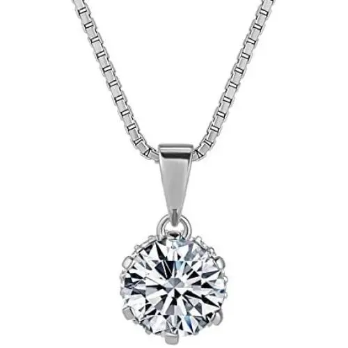 PIRATESHIP Pendant Necklace for Women 925 Sterling Silver Original Fashion Jewelry for Her Birthday Gift Mothers Day Valentines Day Luxury Gift Package