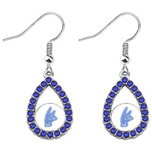 LBSBO Sorority Necklace/Earrings 1920 Greek Sorority Jewelry Gift for