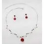Faship Gorgeous Swarovski Rhinestone Crystal Floral Necklace Earrings Set Faship Gorgeous Swarovski Rhinestone Crystal Floral Necklace Earrings Set