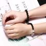 Personalized Couple Bead Bracelet Magnetic Couples Bracelets | 2 Pcs His and Hers Bracelet Distance Couples Bracelet Natural Bead Couples Bracelet Mutual Attraction Bracelets for Valentines Day