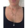 Your Always Charm Stethoscope Lariat Necklace Gift You’re Angles in White,The Word Best Nurse