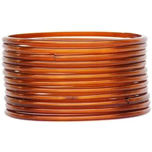JDZ COLLECTION Ethnic Fashion Jewelry Daily Wear Indian Designer Glass Plain Bangle Set For Girls & Women Churi Bracelet Traditional Bollywood Bangles Set Of 12 (Brown 2.8) JDZ COLLECTION Ethnic Fashion Jewelry Daily Wear Indian Designer Glass Plain Bangle Set For Girls & Women Churi Bracelet Traditional Bollywood Bangles Set Of 12 (Brown 2.8)