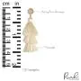 Bohemian Multi Tassel Statement Earrings - Lightweight Silky Tiered Layer Thread Fringe, Chandelier Duster Dangles Sparkly Jewel Faux Druzy Stone Bohemian Multi Tassel Statement Earrings - Lightweight Silky Tiered Layer Thread Fringe, Chandelier Duster Dangles Sparkly Jewel Faux Druzy Stone