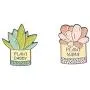 Gillna Cartoon Plant Brooch Pin Sets 2 Pieces Letter Enamel Brooch Pins Creative Cute Enamel Lapel Pin for Clothes Bags Backpack Jewelry DIY Accessories Gillna Cartoon Plant Brooch Pin Sets 2 Pieces Letter Enamel Brooch Pins Creative Cute Enamel Lapel Pin for Clothes Bags Backpack Jewelry DIY Accessories