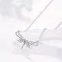 KINGWHYTE Dragonfly Necklace for Women Sterling Silver Irish Celtic Knot Pendant Necklace Dragonfly Jewelry Gifts KINGWHYTE Dragonfly Necklace for Women Sterling Silver Irish Celtic Knot Pendant Necklace Dragonfly Jewelry Gifts